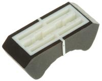 402-lk110-08 Sifam Black Potentiometer Knob Tang, 4/02 LK110 08