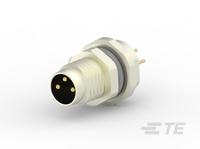 t4040014031-000 TE Connectivity Circular Connector, 3 Contacts, Cable, M8 Connector, Plug, Male, IP67, M8 Connector Series