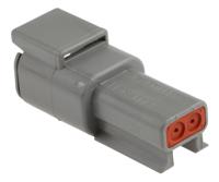dtm04-2p Deutsch, DTM Automotive Connector Socket Grey 2 Way DTM04-2P