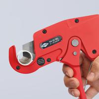 94-10-185 Knipex Pipe Cutter 6 → 35 mm, Cuts Plastic