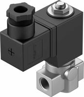 vzwd-l-m22c-m-g14-30-v-1p4-15 Festo 2/2 Pneumatic Solenoid Valve - Solenoid/Spring G 1/4 VZWD Series, 1491844