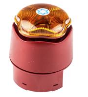 90012r5 Hosiden Besson Banshee Excel Lite Series Amber Sounder Beacon, 9 → 30 V dc, Bayonet Mount, 110dB at 1 Metre
