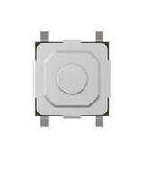 mslpt5252bg3mtr TE Connectivity Black Round Button Tactile Switch, SPST 50 mA Surface Mount