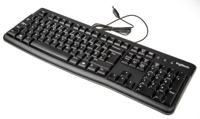 920-002524 Logitech K120 Wired USB Keyboard, QWERTY (UK), Black