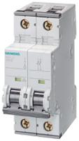 5sy4263-6 Sentron 5SY4 MCB Mini Circuit Breaker 2P, 63 A, 10 kA, Curve B