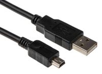 usb2habm50cm StarTech.com USB 2.0, Male USB A to Male Mini USB B, 480Mbps, 500mm