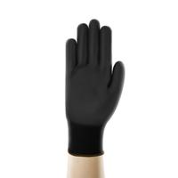 48126070 Ansell EDGE 48-126 Black Polyester Glove, Size 7, Polyurethane Coating