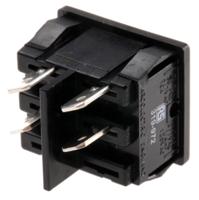 h8650vbaal Arcolectric (Bulgin) Ltd DPST, On-Off Rocker Switch Panel Mount