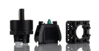 265-7657 RS PRO Knob Selector Switch - (1NO) 30mm Cutout Diameter, Illuminated 2 Positions