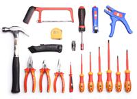 136-3416 RS PRO 23 Piece Electrician Tool Kit with Box, Yes