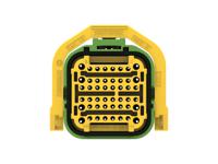 2366494-3 TE Connectivity, 2366494 Connector Housing Receptacle Green Cable Mount 48 Way, Cable Termination