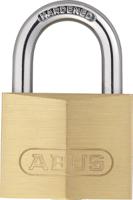 49968 ABUS Key Weatherproof Brass Padlock, 6mm Shackle, 39mm Body