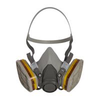 6200 3M 6000 Series Half-Type Respirator Mask, Size Medium