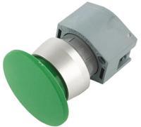 7040715 EAO Green Momentary Push Button Head, IP65