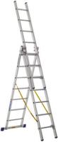 41097 Zarges Aluminium Combination Ladder 21 steps 5m open length