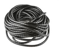 161-41201-sbpe9-pe-bk HellermannTyton Spiral Wrap, I.D 9mm, 100mm polyethylene (PE) SBPE Series