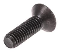 281-518 RS PRO Black, Self-Colour Steel Hex Socket Countersunk Screw, DIN 7991, M6 x 20mm