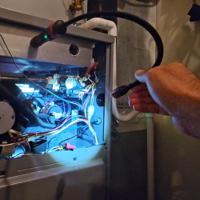 obs-3l1 Observer Tools LED Torch Black - Rechargeable 1000 lm