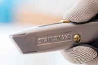 2-10-099 Stanley Safety Knife with Straight Blade, Retractable