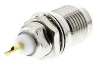 j01011h2615 Telegartner, Jack Panel Mount TNC Connector, 50Ω, Solder Termination, Straight Body