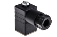 811-8225 RS PRO 2P+E DIN 43650 C, Female Solenoid Valve Connector, 250 V ac Voltage