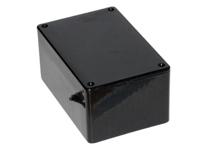 1591tbk Hammond 1591 Series Black Flame Retardant ABS Enclosure, IP54, Black Lid, 120 x 80 x 59mm