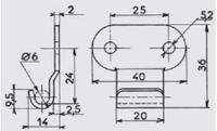 40022-zi Savigny Steel Lockable,Spring Loaded Toggle Latch