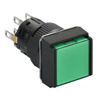 xb6ecw3b2p Schneider Electric Harmony XB6 Series Illuminated Push Button, Panel Mount, 16mm Cutout, DPDT, IP65