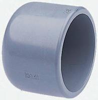 729961109 Georg Fischer Plastic Pipe Fitting, Straight Cap, 1 1/4in