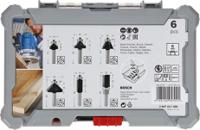 2607017470 Bosch 6 piece Router Bit Set