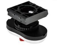 l61ba22 BACO Series Green/Red/Green Spring Return Push Button Head, 22mm Cutout, IP66