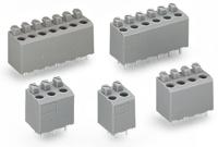 735-302-1 WAGO 735 Series PCB Terminal Block, 2-Contact, 5mm Pitch, Through Hole Mount, 1-Row, Push Wire Termination