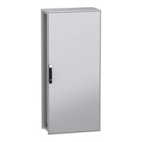nsysfn18840 Schneider Electric PanelSeT SFN Series Galvanised Steel Single-Door-Door Floor Standing Enclosure, Plain Door Door,