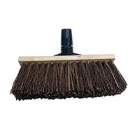 287-4402 RS PRO Broom, Brown With Bassine, Cane Bristles for Industrial, Yard