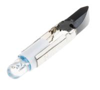 204-237 RS PRO Blue LED Indicator Lamp, 24V ac/dc, Telephone Slide Base, 5.5mm Diameter, 1200mcd