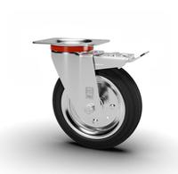 631-157 RS PRO Swivel Castor Wheel, 205kg Capacity, 200mm Wheel