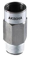 akb02b-n02s SMC AKB Non Return Valve NPT 1/4 Female Inlet, NPT 1/4 Female Outlet, -100 kPa → 1 MPa