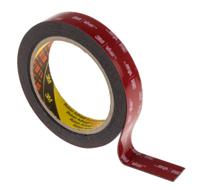 3m-5952-19mm-x-3m 3M 5952F, VHB™ Black Foam Tape, 19.0mm x 3.0m, 1.10mm Thick