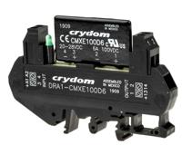 dra1-cmxe100d6 Sensata Crydom DRA1 CMX Series Solid State Interface Relay, 28 V dc Control, 6 A Load, DIN Rail Mount
