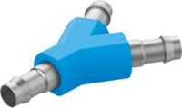 y-pk-6 Festo CN Series Y Fitting, Push In 8 mm to Push In 8 mm, Tube-to-Tube Connection Style, 150013