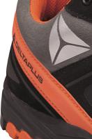 brooks3no43 Delta Plus Men's Black, Orange Composite Toe Capped Safety Trainers, UK 9, EU 43