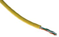 812-4785 RS PRO, 50m Cat5, Yellow, U/UTP Unshielded, Unterminated PVC Sheath