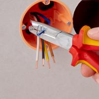 13-46-165 Knipex Stripping and drawing pliers, 165 mm Overall, VDE/1000V