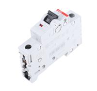 2cds251001r0984-s201c05 ABB System Pro M Compact S200 MCB, 1P, 500mA Curve C, 253V AC, 72V DC, 20 kA Breaking Capacity