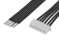 2196791060 Molex 6 Way Female to 6 Way Pigtail Wire to Board Cable, 50mm
