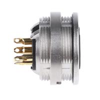 0304-05 Lumberg 5 Pole Din Socket, DIN EN 60529, 60 V ac IP68, Female, Panel Mount