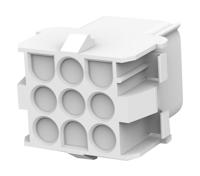 927231-3 TE Connectivity, Universal MATE-N-LOK Female Connector Housing, 6.35mm Pitch, 9 Way, 3 Row