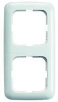 2512-214 Busch Jaeger - ABB White 2 Gang Frame