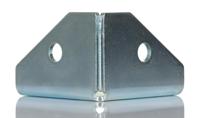 3842146813 Bosch Rexroth M8 Mounting Bracket, Connecting Component, Strut Profile 40 mm, 45 mm, 50 mm, 60 mm, Groove Size 10mm