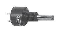 140-0-0-103 Vishay 140 10kΩ Rotary Potentiometer 1-Gang Bushing Mount,